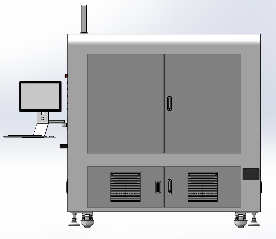 Two heads Laser cutting machine Dual-head laser PCB separator