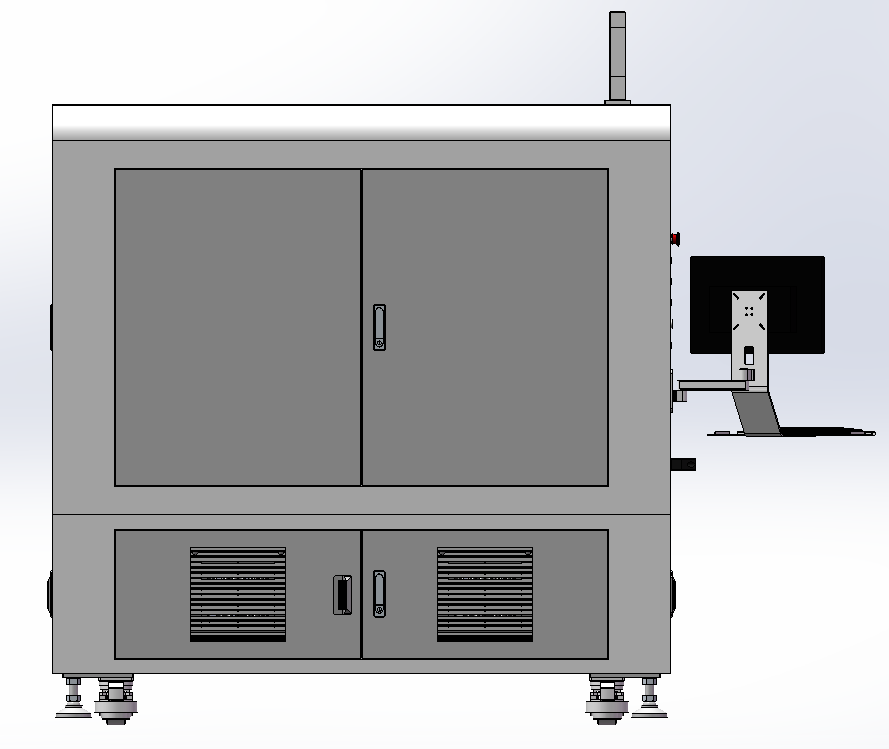 Two heads Laser cutting machine Dual-head laser PCB separator