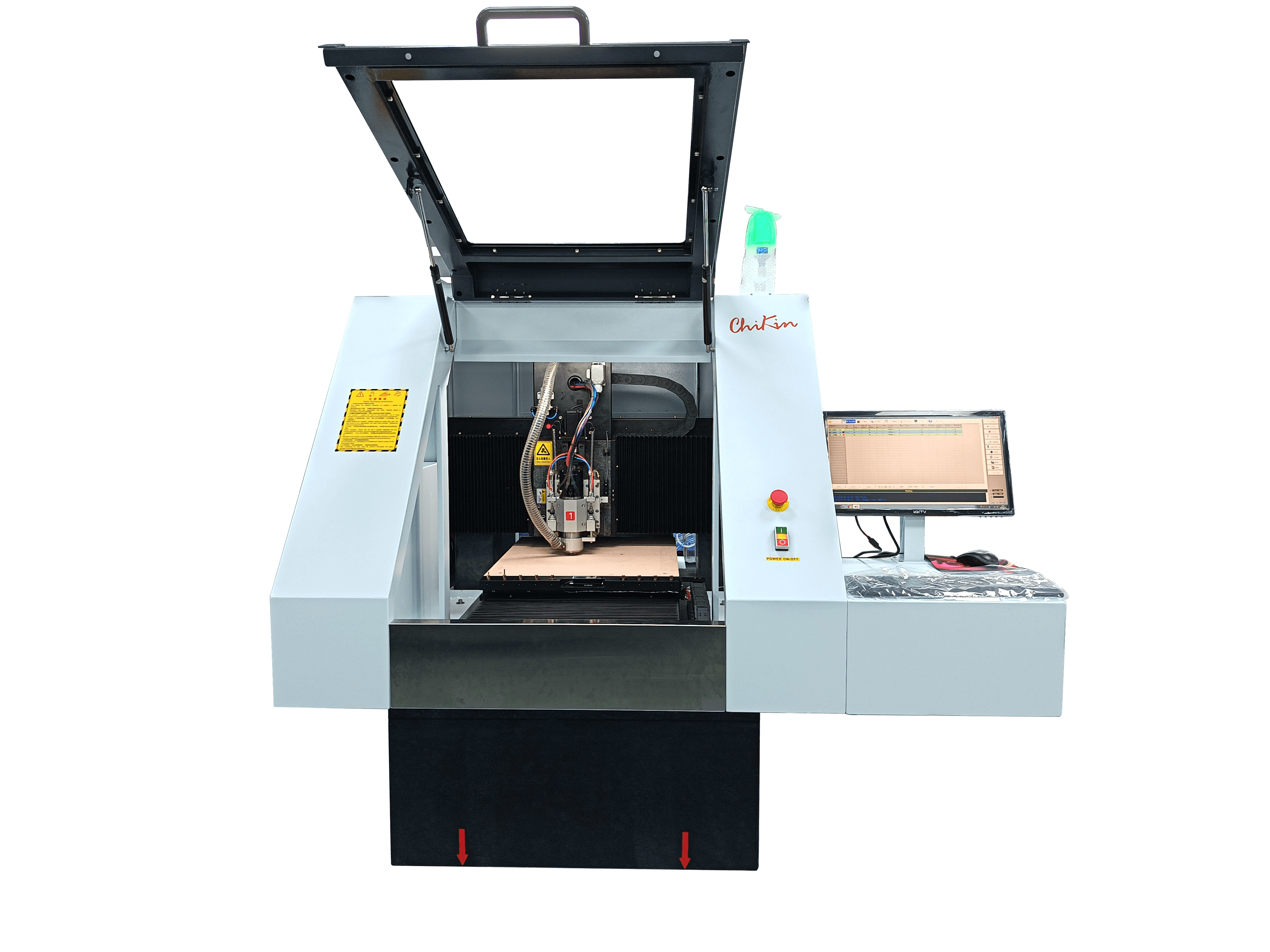 Single spindle PCB Drilling and Routing Machine
