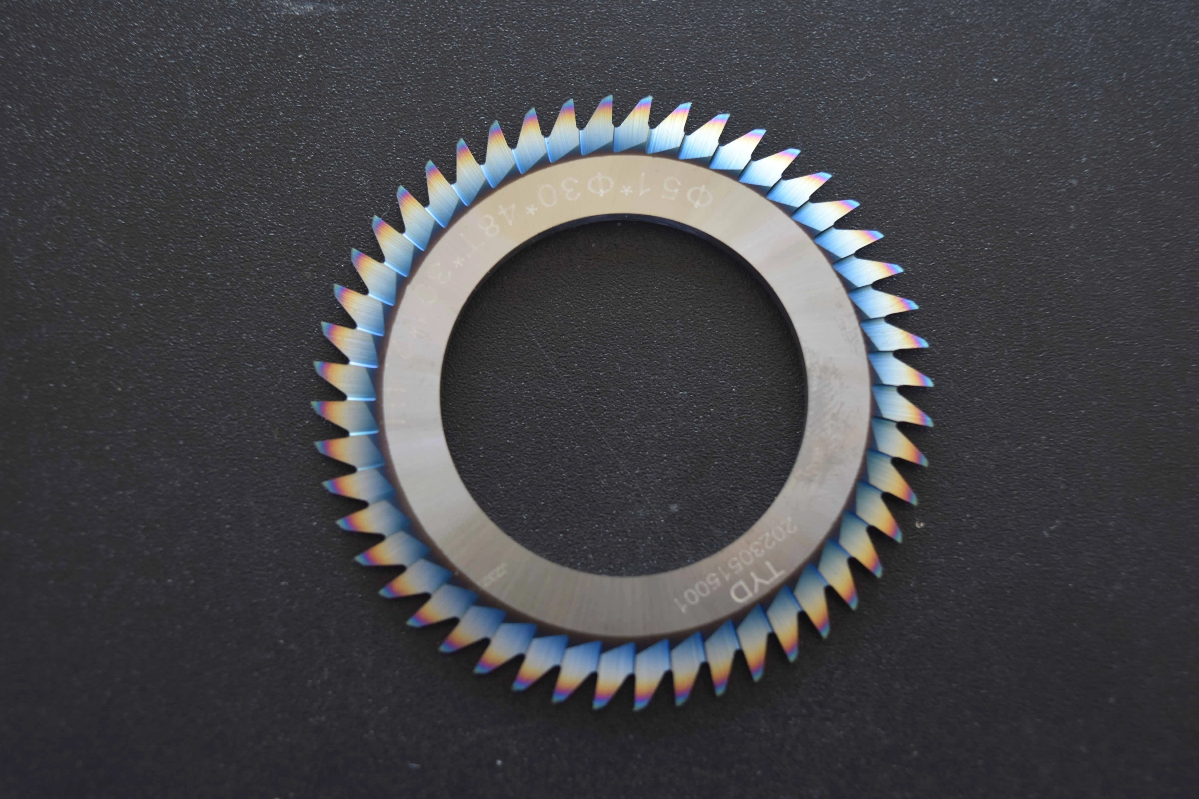 Solid Carbide V Grooving Saw Blade for Precise Cutting