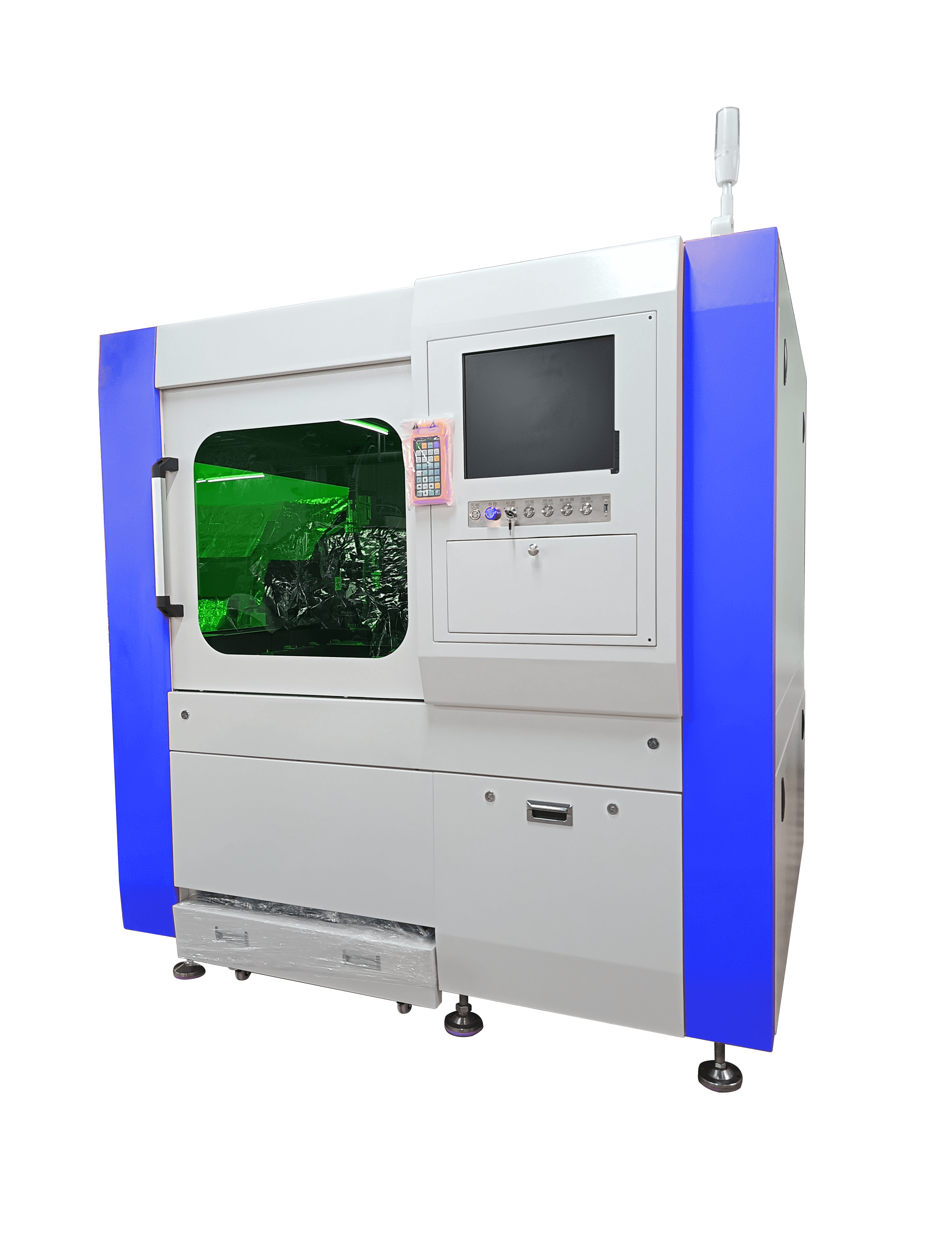Metal plate laser cutting machine