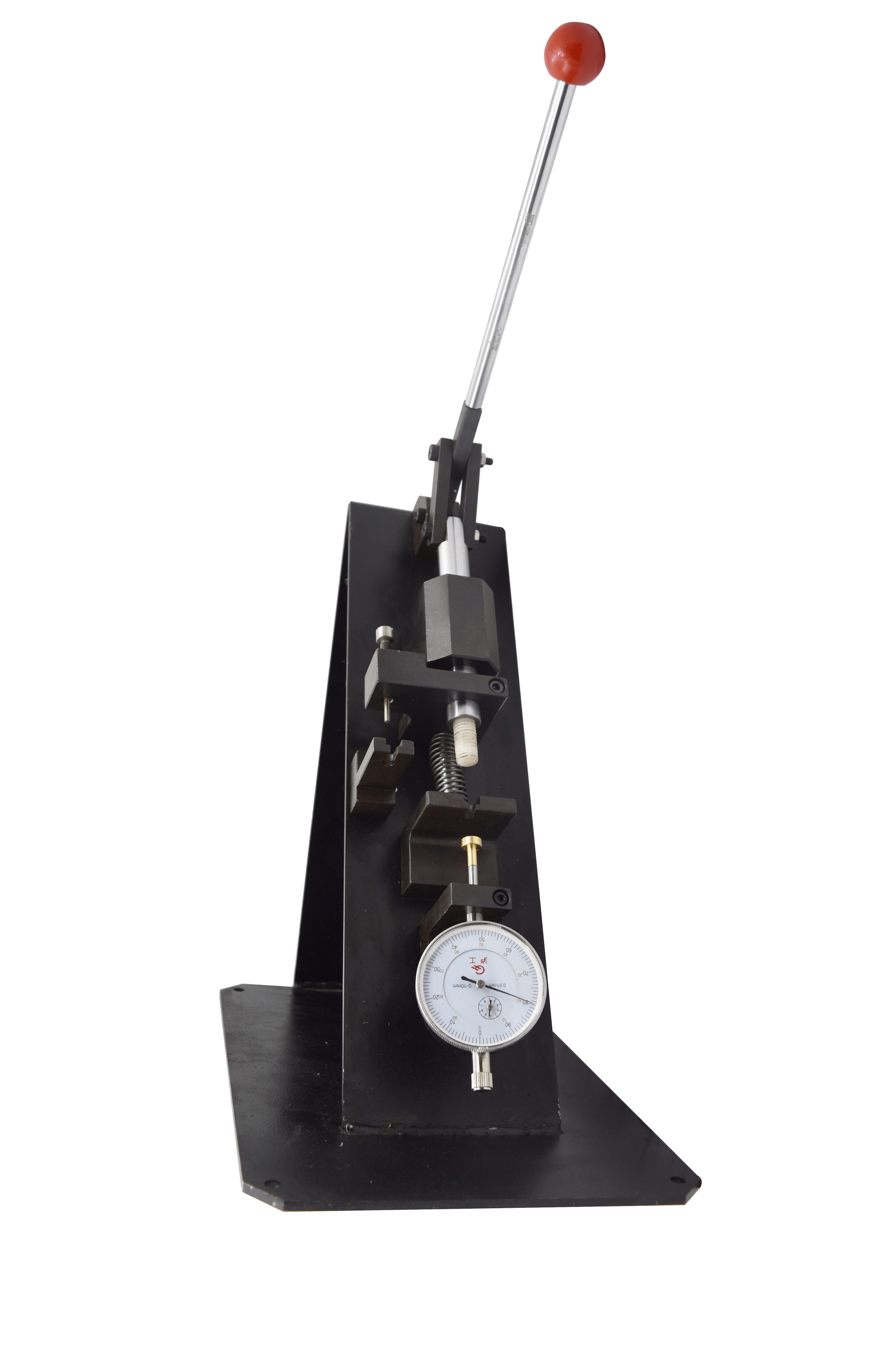 Ring setting machine for controlled bench-top pressing and inspection