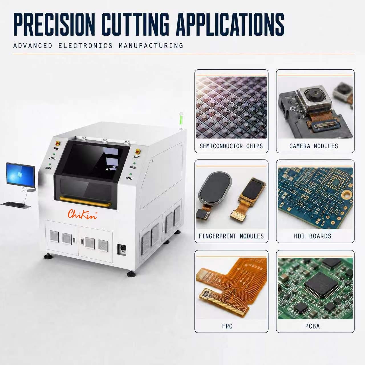 FPC UV Laser Cutting Routing Machine for Precise Flexible Circuit Processing